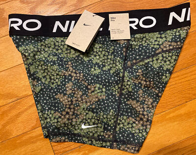 nike pro shorts floral