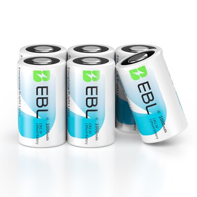 Lot EBL CR2 Lithium Battery Photo DL-CR2 3V Batteries For Camera Flashlight Toy