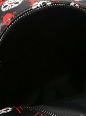 Friday The 13th Jason Voorhees Mask Mini Backpack Horror  display picture 2