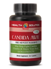 yeast infection - CANDIDA AWAY - normal daily activity - 1 Bottl, 60 Capsules