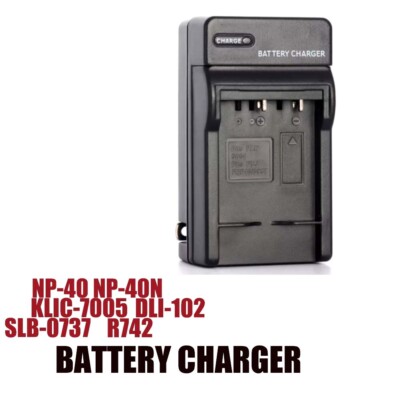 Battery Charger For PENTAX D-LI8 Optio S5i S5z S6 SV Svi A10 T10 W10 WP WPi X