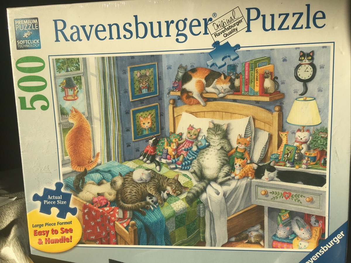 Ravensburger Cute Kitty 100 Piece Jigsaw Puzzle - Extra Large Pieces For Kids 6+