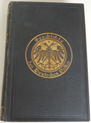 Geschichte des Deutschen Volkes by Johannes Jansen HC 1894 (German People)