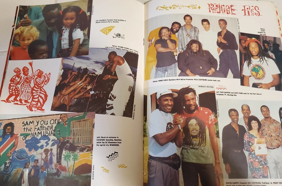 REGGAE REPORT Magazine Fanzine March 1991 Cypress Hill HTF BEAT VTG Lucky Dube Foto 3 de 3