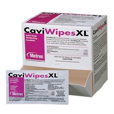 CaviWipes XL Surface Disinfectant Wipe 13-1155, Box of 50 XL wipes