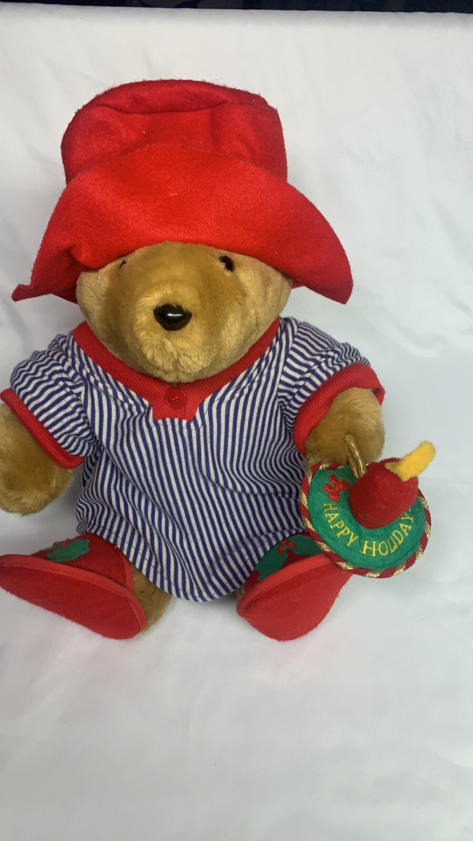PADDINGTON BEAR Vintage Christmas Plush 16