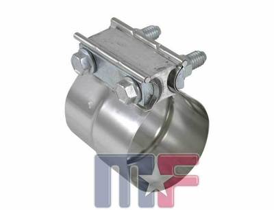 Edelstahl Auspuffschelle 2,5'' 63,5mm Ford Chevrolet Dodge Jeep Camaro Mustang
