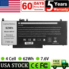6MT4T Battery For Dell Latitude E5470 E5570 79VRK 7V69Y TXF9M 62Wh 7.6V