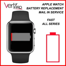 Apple Watch Series 4 5 SE 6 7 8  - Battery Replacement Service (Mail in Service)