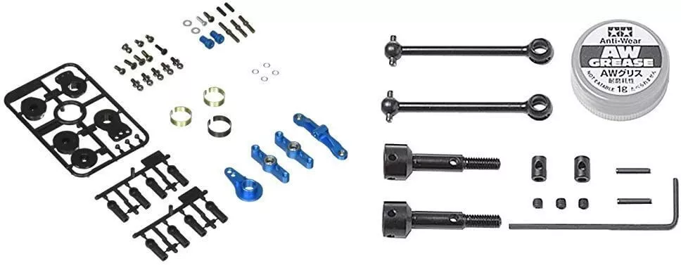 TAMIYA Hop Up Options No.1752 OP.1752 TT 02 OP792 Assembly U Shaft TT 01 TA04