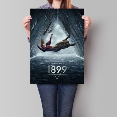 1899 Plakat Kunst TV Serie Baran bo Odar Jantje Friese A2 A3