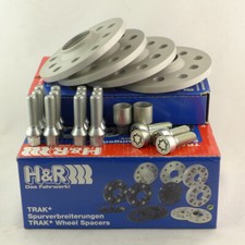 H&R Spurverbreiterung 40/40mm silber für Opel Agila Typ H-B Suzuki Swift