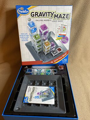 Thinkfun Gravity Maze Falling Marble Skill Logic Game STEM 8 to Adult Complete