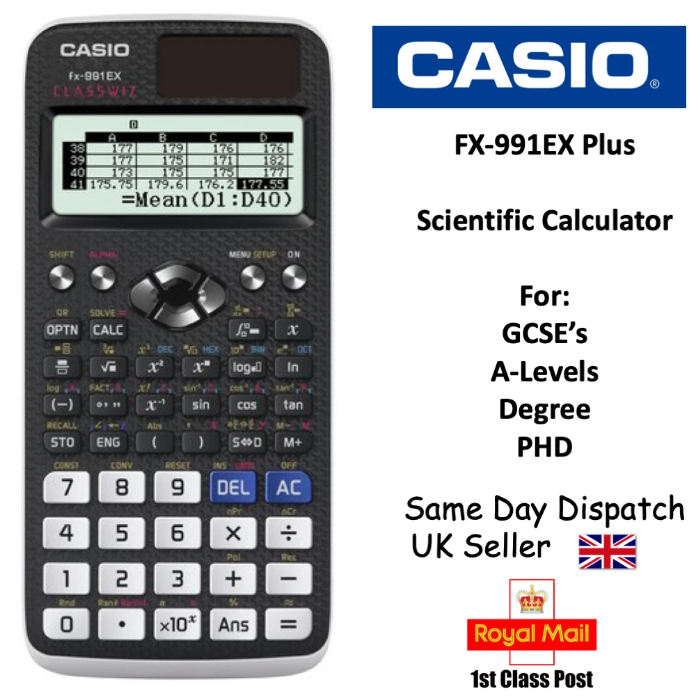 CASIO FX991EX Advanced Scientific Calculator 552 FUNCTIONS FX 991EX