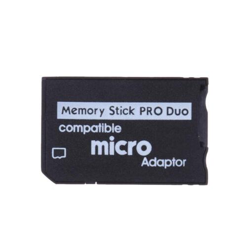 Mini Memory Stick Pro Duo lecteur de carte neuf adaptateur de carte micro SD TF vers MS fo - Photo 1/3