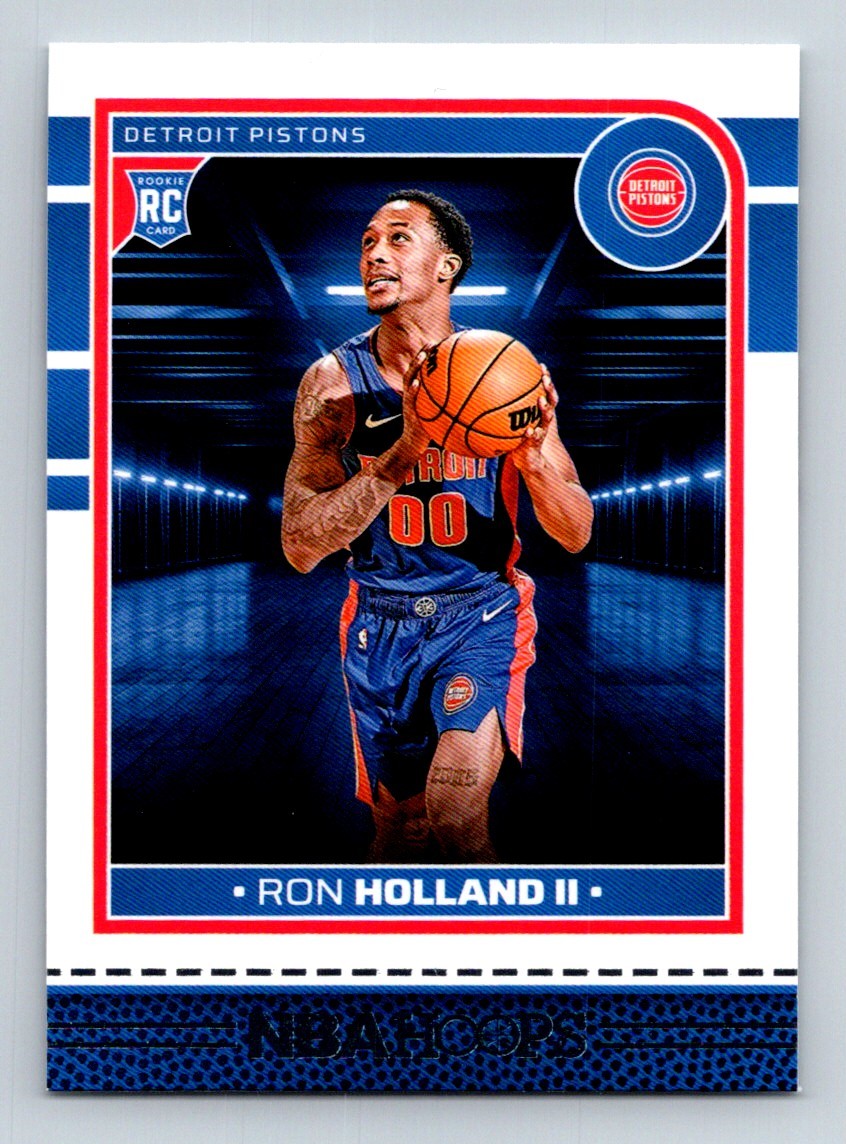 #235 Ron Holland II 2024-25 Hoops BASE RC Pistons