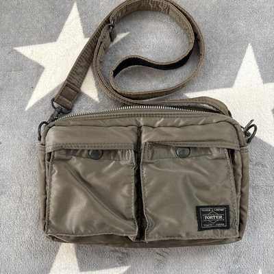 #ad #ad PORTER YOSHIDA TANKER Shoulder Bag CrossBody Silver Gray Japan Authentic $160.00