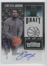 2016 Contenders Draft Picks College Ticket 69/99 Demetrius Jackson #120 Auto 3z8