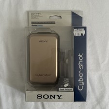Custodia rigida Sony oro LCH-TW1/N nuova vecchio magazzino