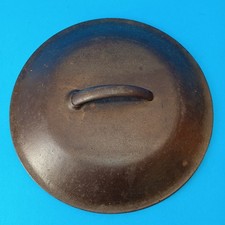 Vintage Lodge Cast Iron Dutch Oven Lid Only #...