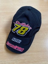 Diesel Hombres Bordado Negro Gorra 78/GO Bordado Lujo Informal Moda Italiana