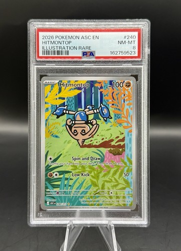 PSA 8 Hitmontop 240/217 Pokemon Ascended Heroes English