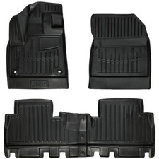 Gummimatten 3D für Fiat Doblo III K9 (ab 2022) mit Armlehne, 5-Sitzer-Version