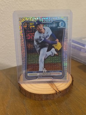 2026 Bowman Chrome Roki Sasaki Mojo Refractor #63 Los Angeles Dodgers