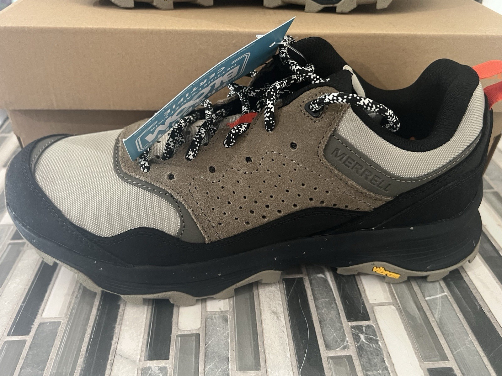 Scarpe da trekking Merrell Speed Solo nere boulder taglia 9