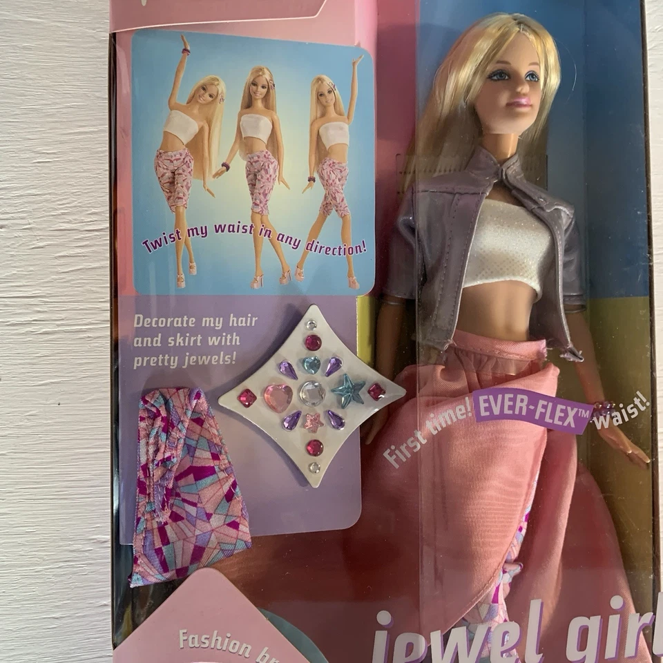 Mattel Barbie Joia Menina com Cintura Sempre Flexível 2000 Novo Na Caixa - Imagem 4 de 4