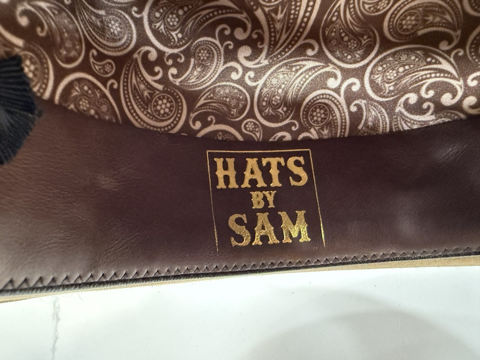 The Road!  Brand New Handmade Rabbit Fur Felt Open Road Style Hat. Sz 7 3/8