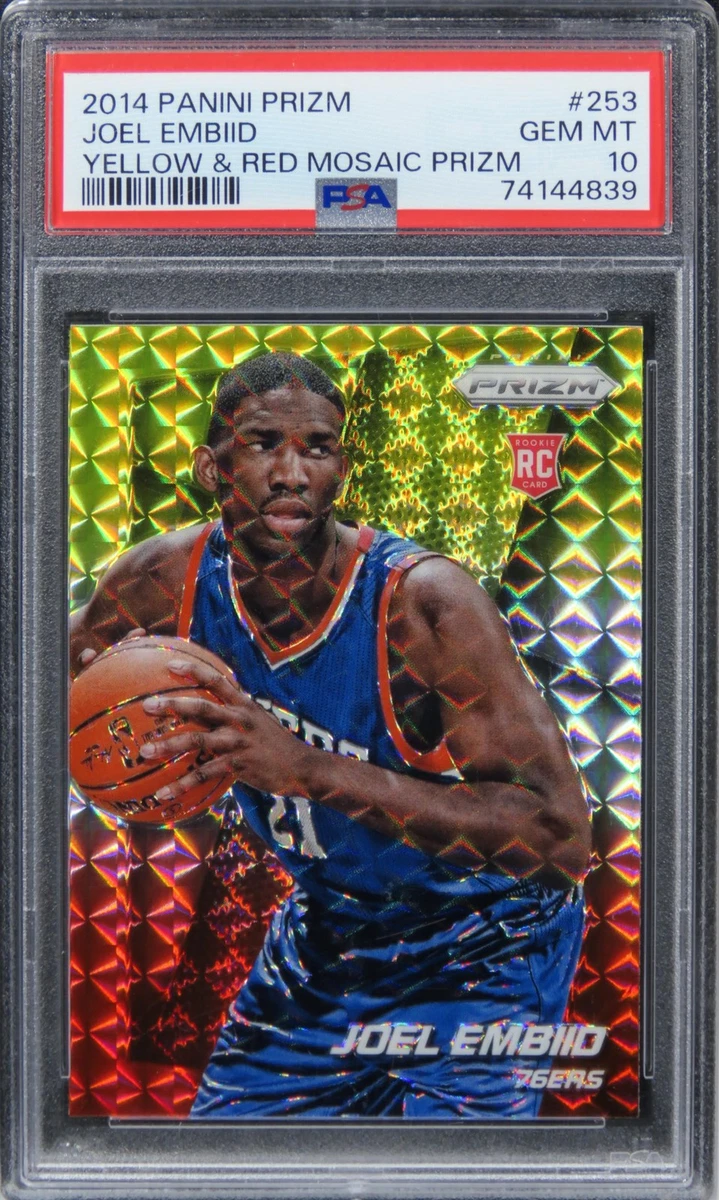 Joel Embiid 10 Graded Basketball Rookie Sports Trading Cards
