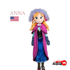 16" inches Disney Frozen Movie Queen Anna Plush Soft Doll Gift Collection