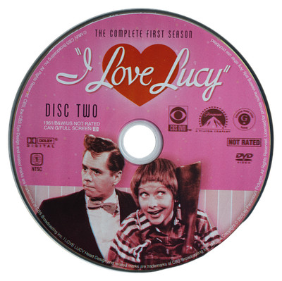 I Love Lucy: The  First Season DVD 2002 Disc Two Lucille Ball Disc 2