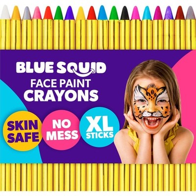 Face Paint Crayons For Kids 18pcs Xl Nontoxic Washable Body Paint Crayons Our Fa