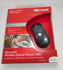 Microsoft Wireless Optical Mouse 1000 Model 1...