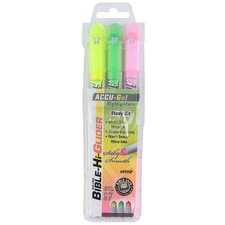 GT Luscombe Accu-Gel Bible Highlighter Study Kit 1 Count Pack of 3 , multi