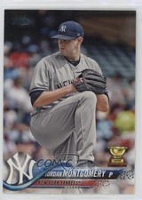 2018 Topps Jordan Montgomery #427 1i3m
