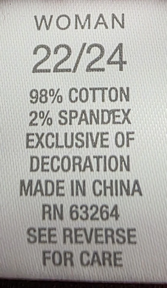 Roz & Ali Womens Blazer Coat Jacket Size 22/24 22W/24W Long Sleeve Corduroy - Image 3 of 4