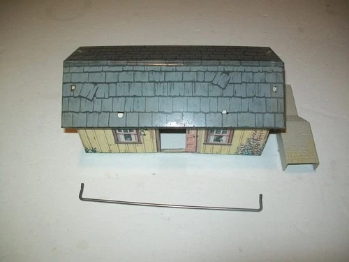 VINTAGE  1950' S  MARX  JOHNNY  RINGO  TIN  LITHO  WESTERN  RANCH  HOUSE