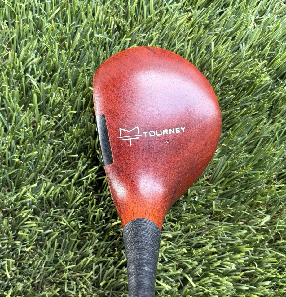 Vintage MacGregor Custom Tourney Deep Face Driver Steel Shaft Tour Velvet Grip - Image 3 of 4