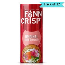 Finn Crisp Original Rye Crispbread - Pack of 12 (250g each)