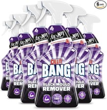 Cillit Bang Black Mould Remover Removes Mould Mildew & Dirt Size 750ml Pack of 6 4.54 per litre