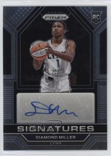 2023 Panini Prizm WNBA Signatures Diamond Miller #SG-DML Rookie Auto RC ng3
