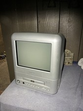 Daewoo DDQ-9H1SC 9 CRT TV DVD Combo Retro Gaming AC/DC Composite AV Stereo RCA