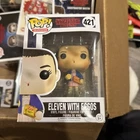 Funko Pop! Stranger Things Eleven with Eggos Vinyl Figure in Box #421 Box Damage
