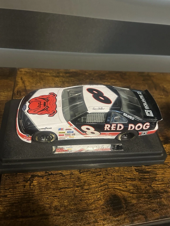 Suelto Kenny Wallace 1995 Red Dog 1/64 Racing Champions Diecast Foto 2 de 2