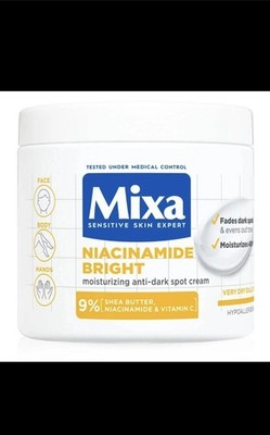 Mixa Niacinamide Cream Radiance Correction 400ml - Face & Body made in France ￼