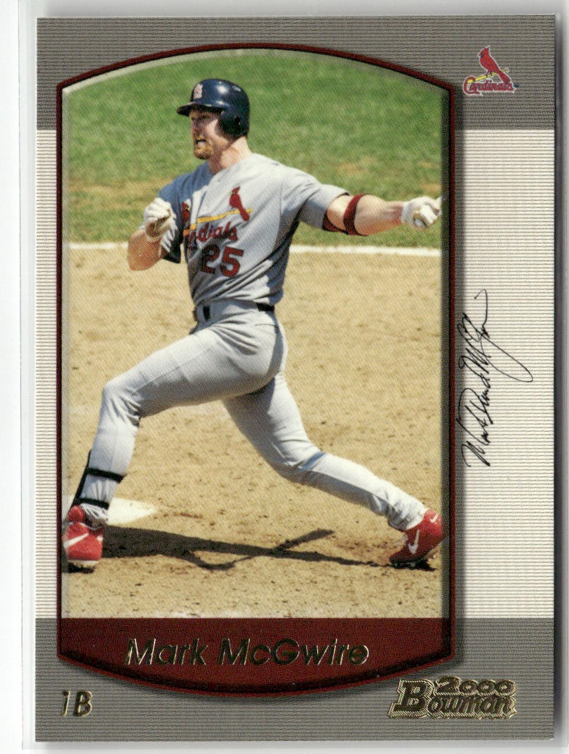 2000 BOWMAN #140 MARK MCGWIRE ST. LOUIS CARDINALS