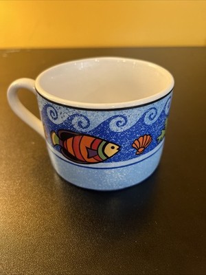 Sango Pisces Fish Ceramic Mug